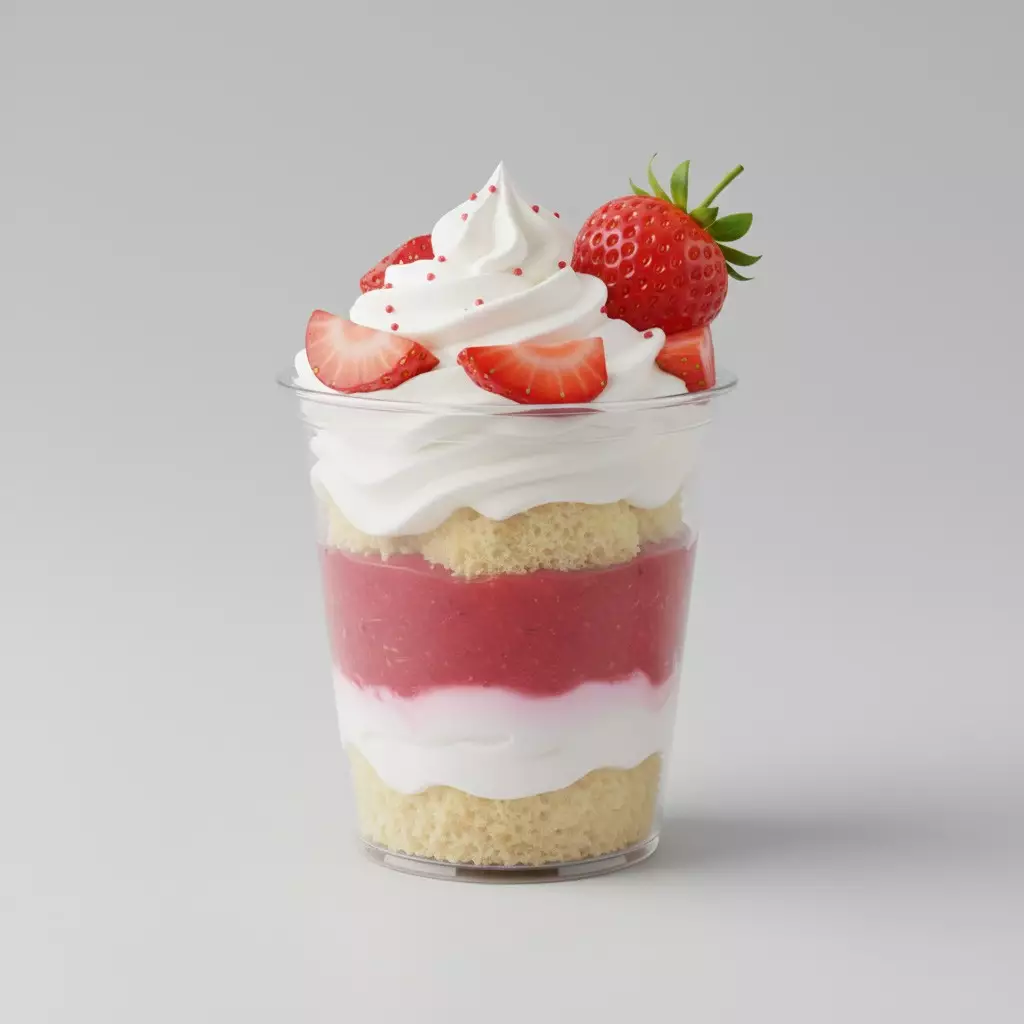 Трайфл Клубника в стаканчике