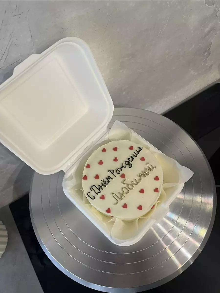 Бенто-торт мини Вишня-шоколад