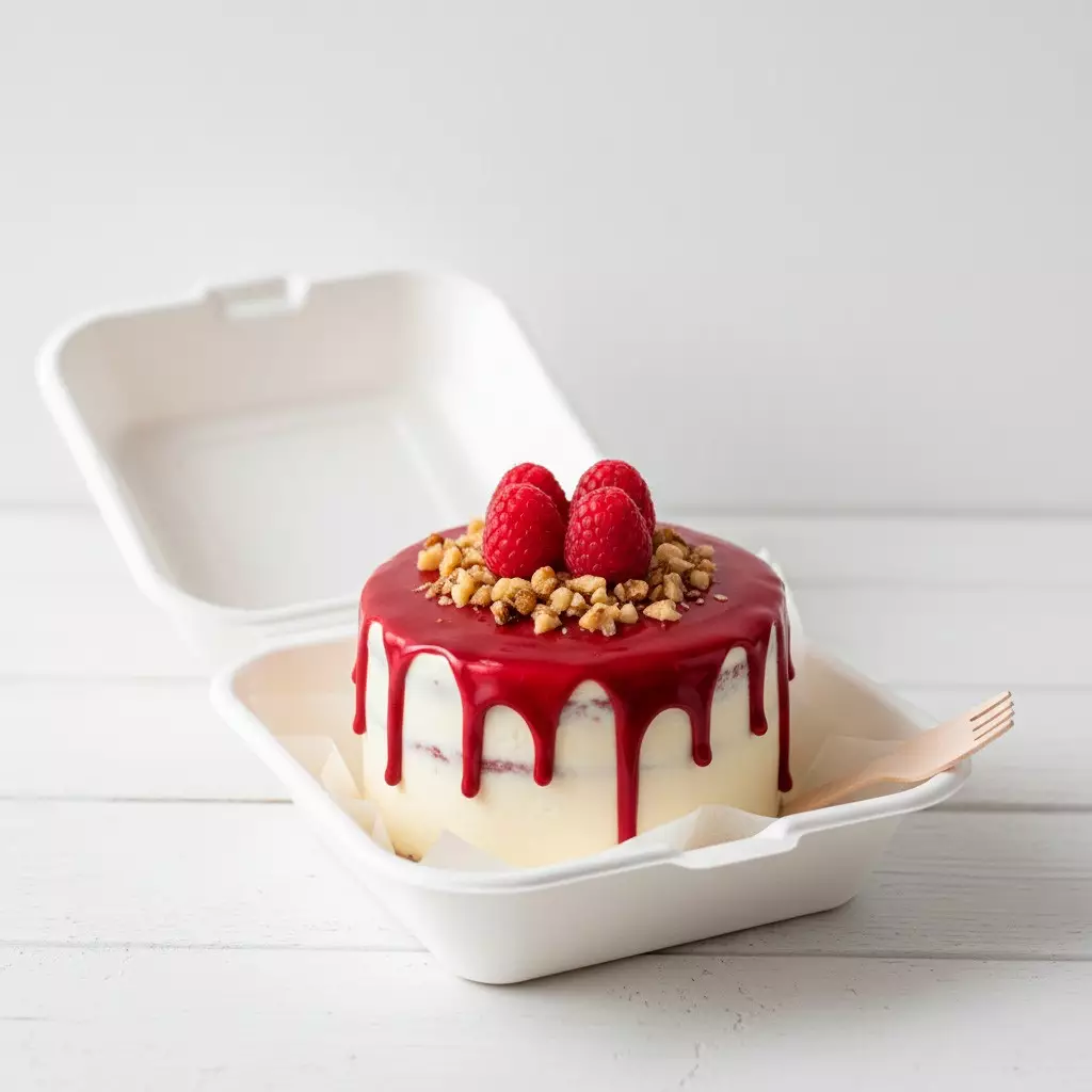 Бенто-торт мини Красный бархат