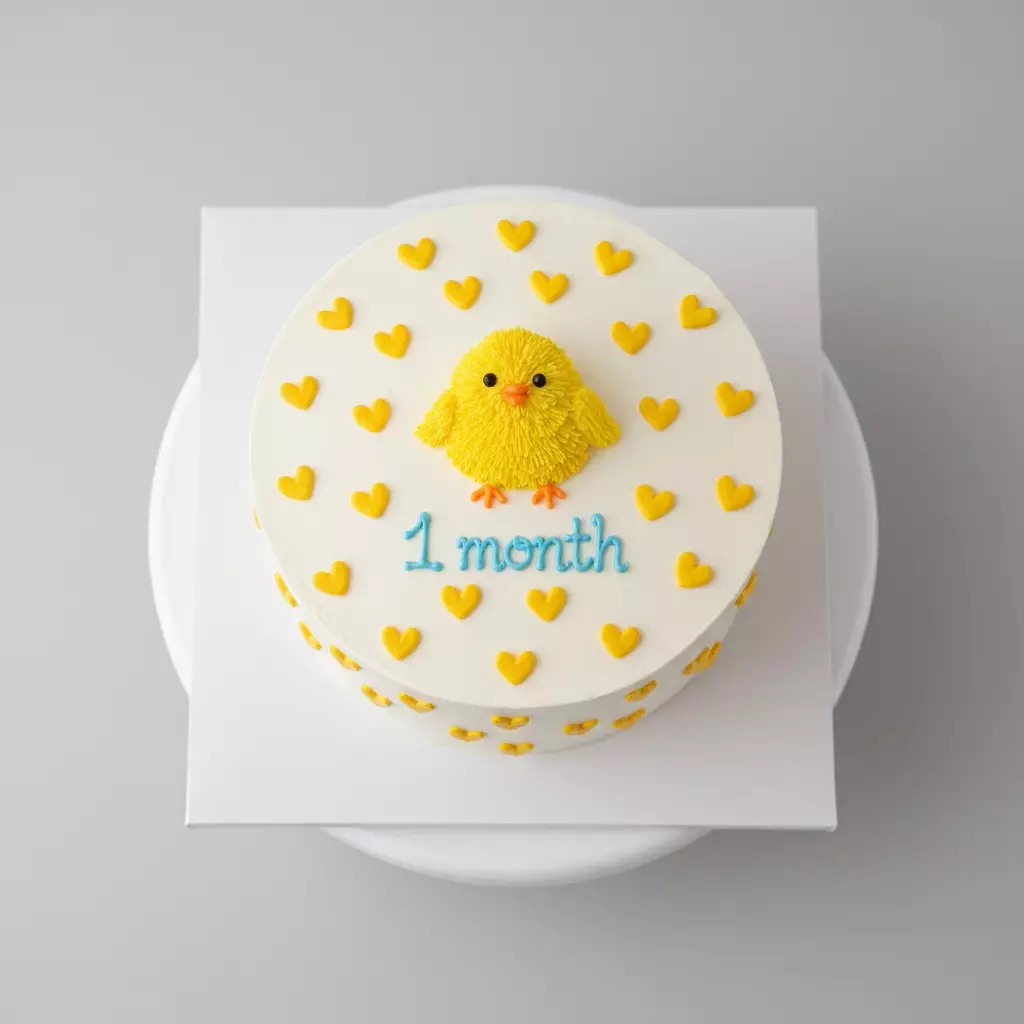 Торт Цыплёнок 1.5 кг — детский торт с цыплёнком от AnyCake, Нижний Новгород